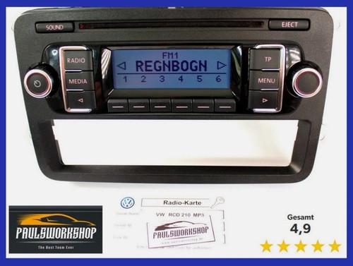 Rcd 210 mp3 radio mit - radio,