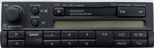 Autoradio gamma grüne - autoradio, vw