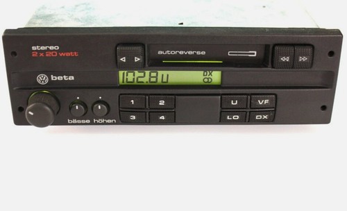 Volkswagen beta autoradio - volkswagen,