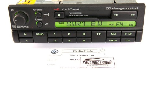 Autoradio gamma rarität - gamma, (
