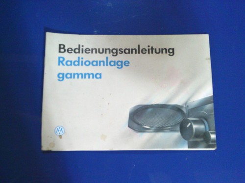 Golf radio gamma - vw, 3